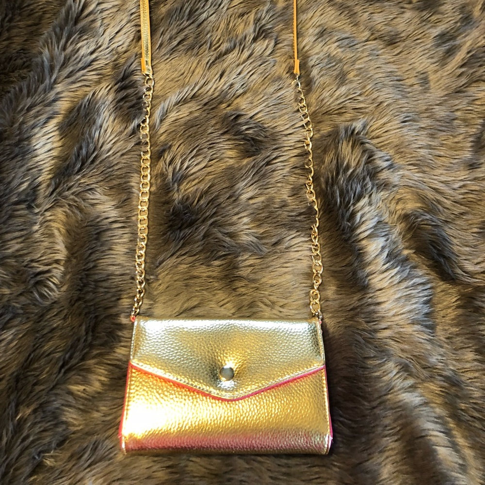 Gold cross body 3 for 30$